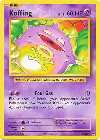 Koffing (Pokemon XY Evolutions)