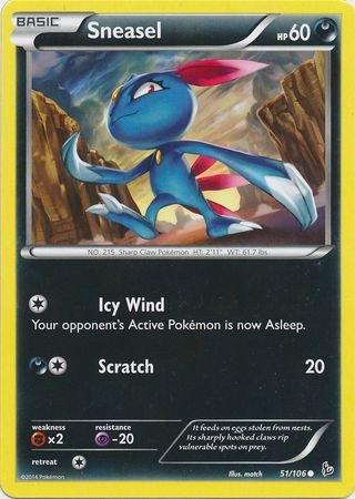 Sneasel (Pokemon XY Flashfire)