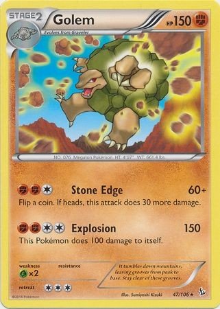 Golem (Pokemon XY Flashfire)