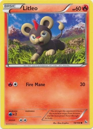 Litleo (Pokemon XY Flashfire)