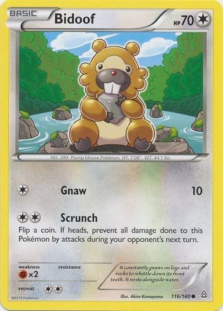 Bidoof (Pokemon XY Primal Clash Singles)