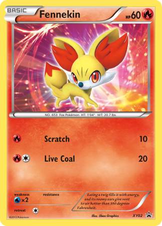 Fennekin (Pokemon XY Black Star Promos)