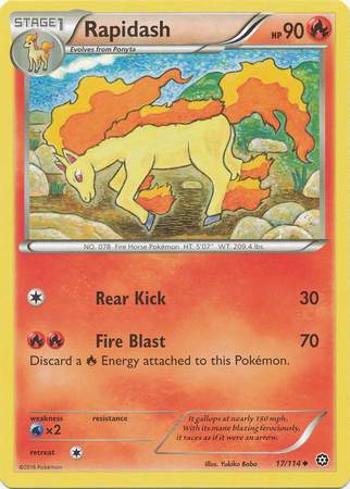Rapidash (Pokemon XY Steam Siege)