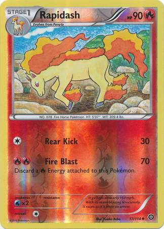 Rapidash (Pokemon XY Steam Siege)