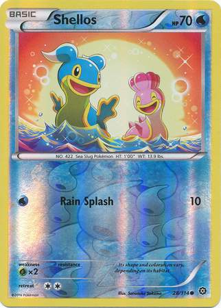 Shellos (Pokemon XY Steam Siege)