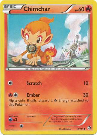 Chimchar (Pokemon XY Steam Siege)