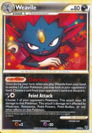 Weavile (HeartGold SoulSilver Undaunted)