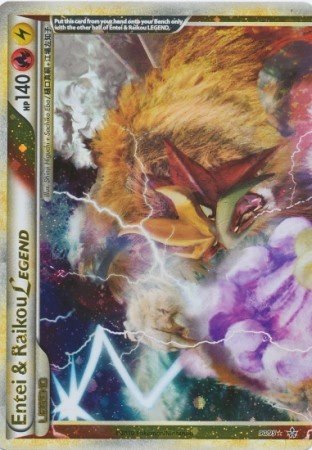 Entei & Raikou Legend (Top) (Heart Gold Soul Silver Unleashed)