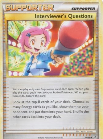 Interviewer's Questions (Heart Gold Soul Silver Unleashed)