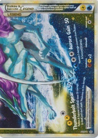 Raikou & Suicune Legend (Bottom) (Heart Gold Soul Silver Unleashed)