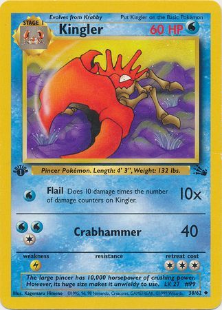 Kingler (Fossil WoTC)