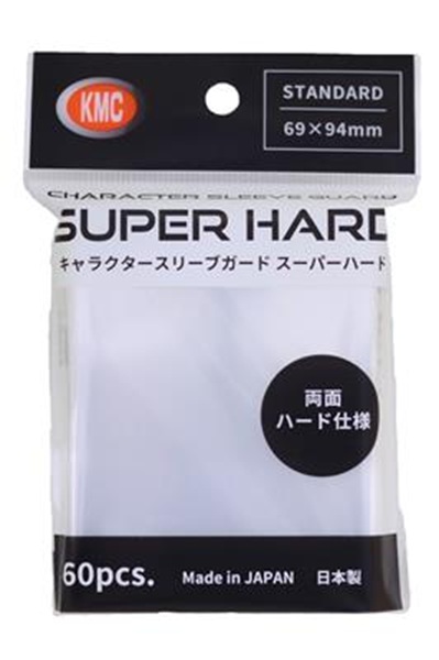 60 lommer KMC - Character Guard (Oversized/Outer Covers) - Super Hard - Standard Sleeves (94x69mm)