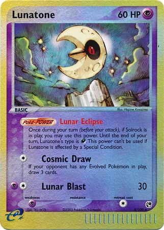 Lunatone (EX Sandstorm Nintendo)
