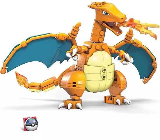 Pokémon - Mega Construx Construction Set - Charizard 10cm