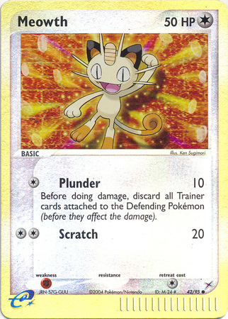 Meowth (EX Team Aqua Vs Team Magma Nintendo)