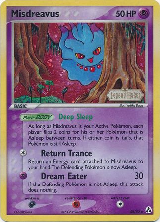 Misdreavus (EX Legend Maker Nintendo)