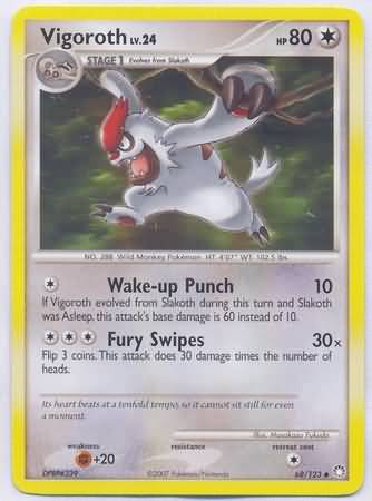 Vigoroth (Diamond and Pearl Mysterious Treasures Singles)