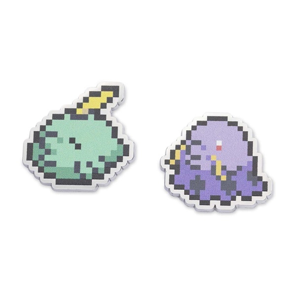Pokémon - Gulpin & Swalot - Pokémon Center Pixel Pin Badge 2-Pack