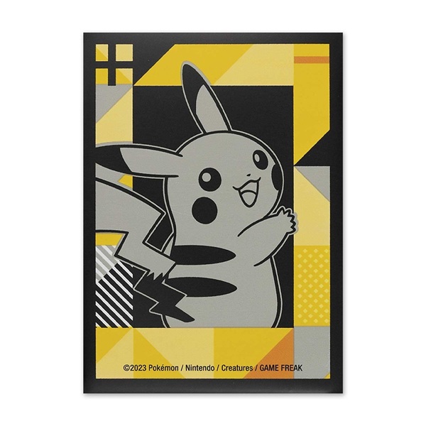 Pokémon TCG - Pikachu Power Grid - Deck Protector - 65 lommer - Pokémon Center Card Sleeves