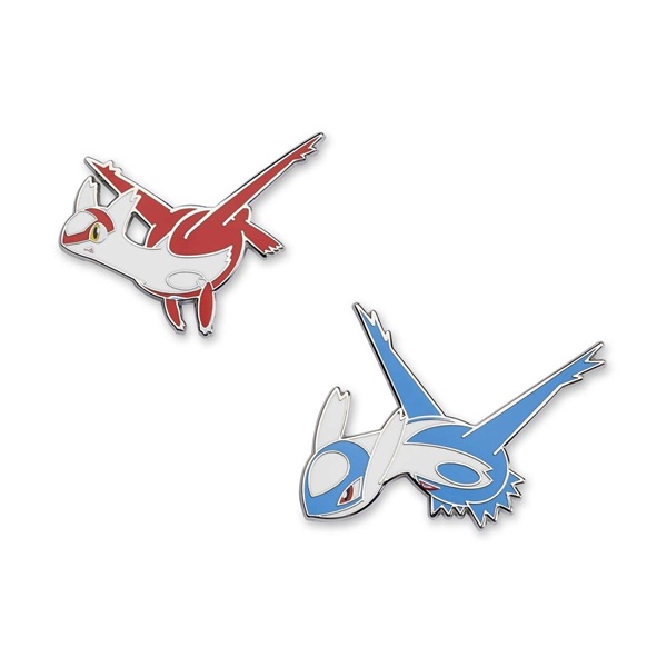 Pokémon - Latias & Latios - Pokémon Center Pin Badge 2-Pack