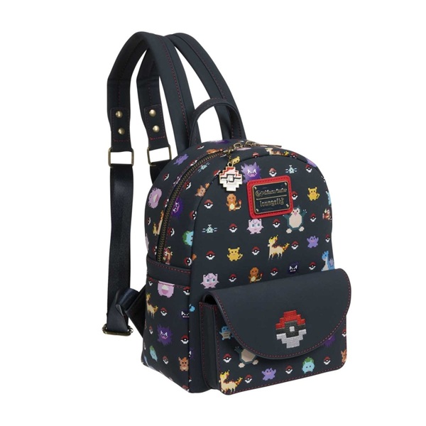 Pokémon - Pokémon Block Art - Pokémon Center Mini Backpack by Loungefly