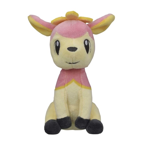 Pokémon - Deerling (Spring Form) (Sitting Cuties) - Pokémon Center Plush/Bamse 15cm