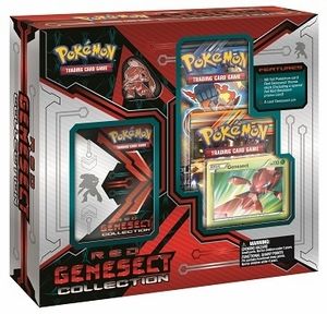 Pokemon Deck - Red Genesect Collection *Fuldt Reverse Foil Deck!*