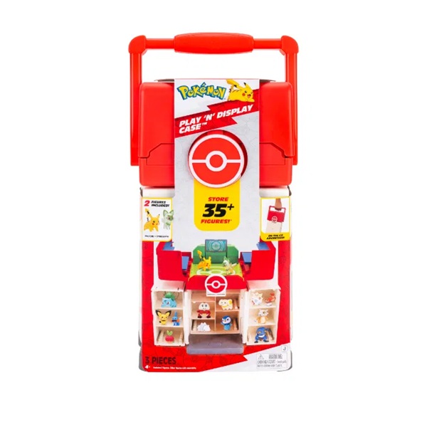 Pokémon: Play 'N' Display Case Action Figures - Pikachu & Sprigatito