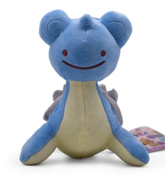 Pokémon - Ditto As Lapras - Plush/Bamse 15cm