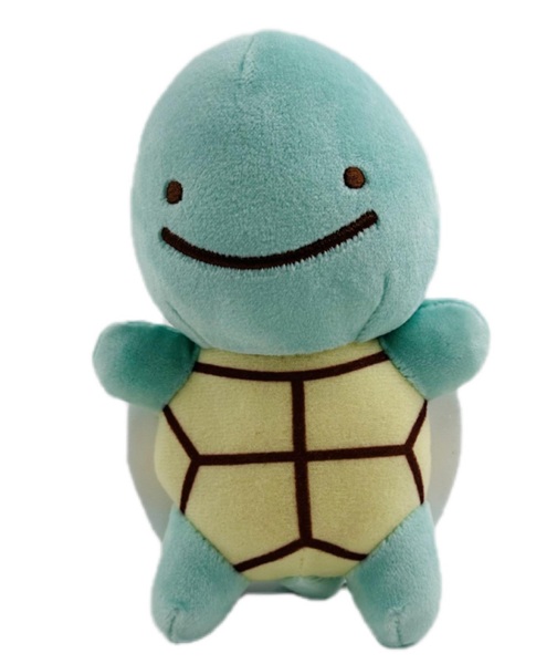 Pokémon - Ditto As Squirtle - Plush/Bamse 15cm