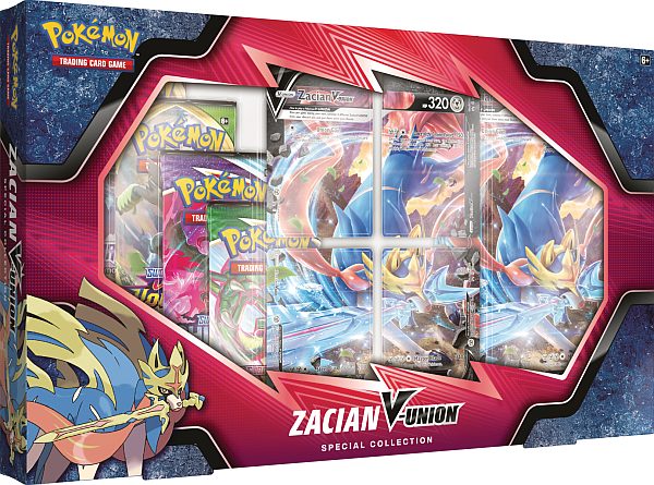 Pokemon  V-Union Box: Zacian V-Union Special Collection (4 Boosters)