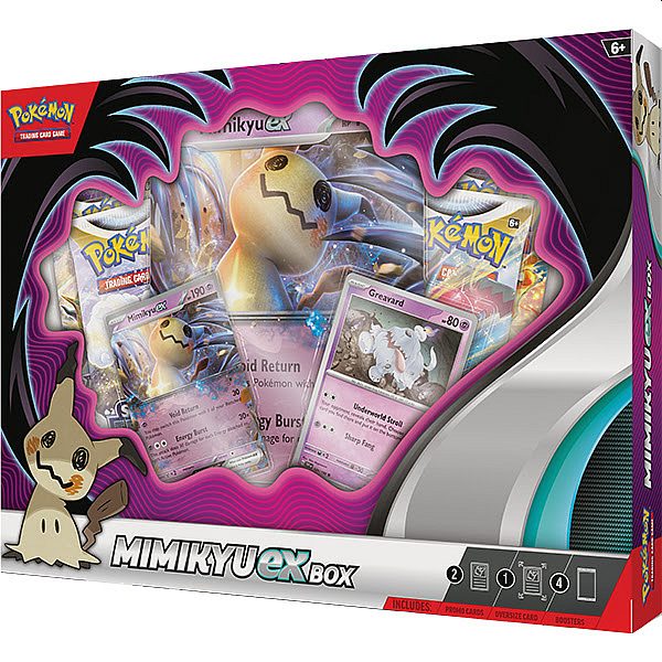 Pokemon  ex Box: Mimikyu ex (2023) (4 Boosters)