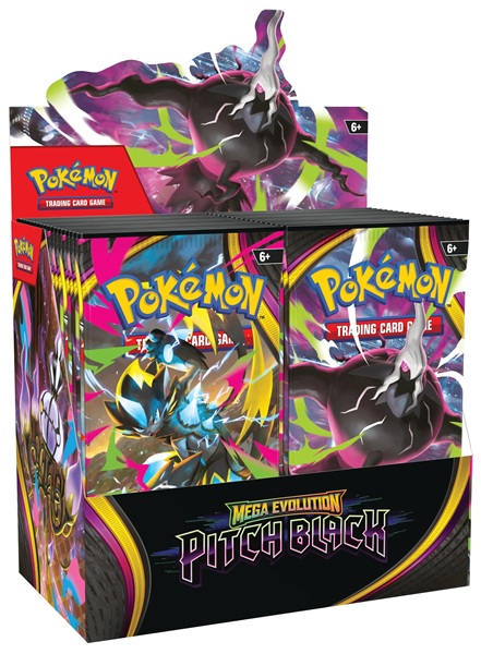 Pokemon Display (Booster Box) - ME05 - Mega Evolution: Pitch Black - 36 Boosters