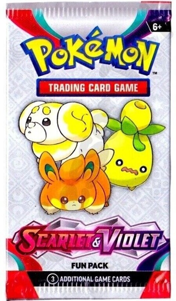Pokemon Booster Pakke - SV01 - Scarlet & Violet: Base Set Fun Pack (Sampling Pack) (3 Kort)