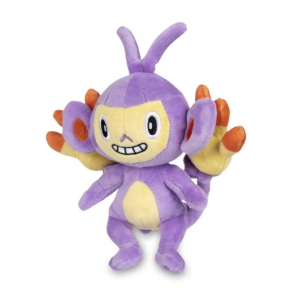 Pokemon - Ambipom (Sitting Cuties) - Pokemon Center Plush/Bamse 17cm *Top Kvalitet*
