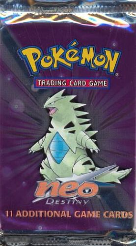 Pokemon Booster Pakke - Neo Destiny (Unlimited) Booster Pack - Random Artwork
