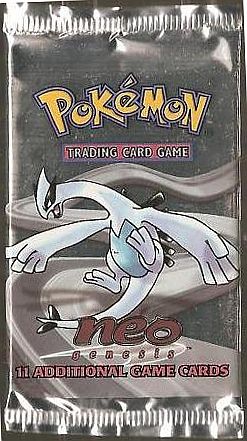Pokemon Booster Pakke - Neo Genesis (Unlimited) Booster Pack (Random artwork)
