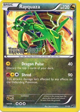 Rayquaza (Dragon Vault Blister Promo)