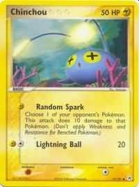 Chinchou (EX Hidden Legends Nintendo)