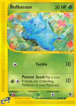 Bulbasaur  (Expedition Base set)