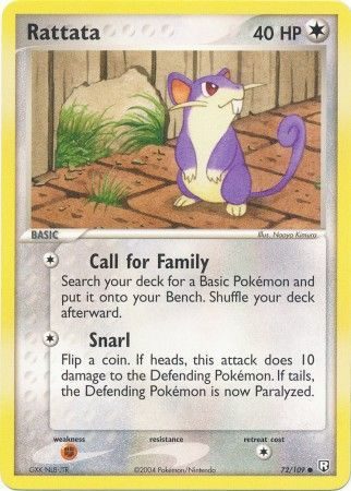 Rattata (EX Team Rocket Returns Singles Nintendo)