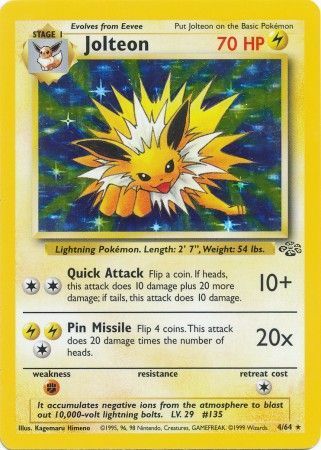 Jolteon (Jungle WoTC)