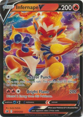 Infernape V (Black Star Promo)