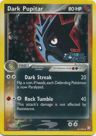 Dark Pupitar (EX Team Rocket Returns Singles Nintendo)