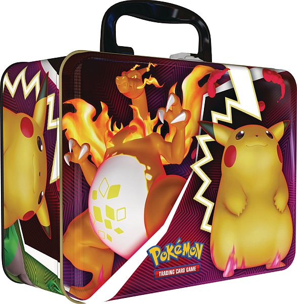 Pokemon Collector's Chest Tin 2020 Fall: Sword & Shield - 5 Boosters, Promokort, Samlermappe, Mønt og mere! (Collectors)
