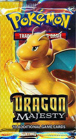 Pokemon Booster Pakke - Dragon Majesty Booster Pack