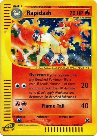 Rapidash  (Expedition WoTC)