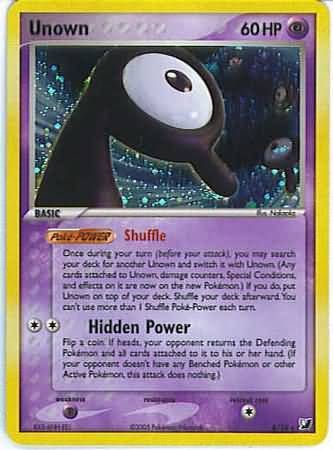Unown R (EX Unseen Forces Nintendo)