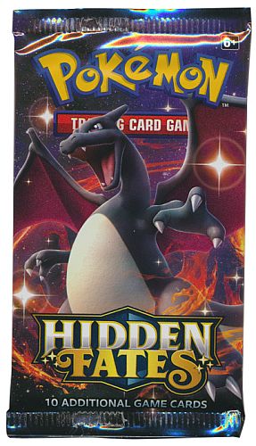 Pokemon Booster Pakke - Hidden Fates Booster Pack