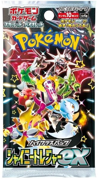 Pokemon Booster Pakke - Scarlet & Violet SV4a: High Class Pack - Shiny Treasure ex *JAPANSK*